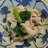 冷しゃぶ・白ゴマソース