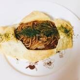 オム焼きそば