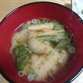 ナスと油揚げのみそ汁