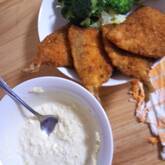 ふわふわサクッと！白身魚のフライタルタル添え