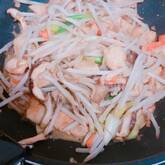 鶏むね肉のピリ辛みそ炒め