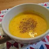 つぶつぶパンプキンスープ