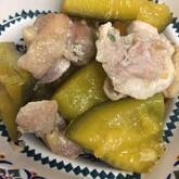 カボチャと鶏肉の煮物