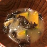 カボチャのみそ汁
