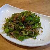 ピーマンのじゃこ炒め