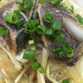 たっぷり野菜のカツオ漬け丼