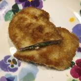 豚肉の重ねカツ