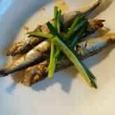 シシャモのバター焼