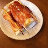 白ネギのベーコン巻き