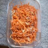 ニンジンのクルミ和え