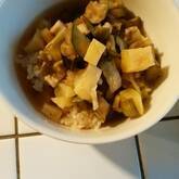 混ぜ野菜の冷茶漬け