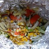 魚のホイルバター焼き