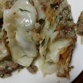 野菜たっぷり春キャベツの手作り焼き餃子