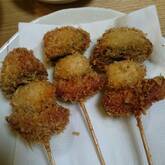 ウズラの卵のカレーフライ