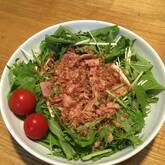 ベーコンおかかサラダ