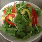 パプリカと粒マスタードドレッシングのサラダ