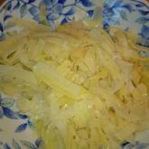 ジャガイモのチーズ炒め