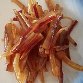 サツマイモのきんぴら炒め