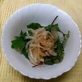 リーフサラダ新タマドレッシング