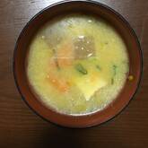 カボチャのみそ汁