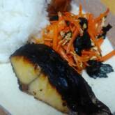 サワラの塩焼き