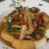 厚揚げのステーキ