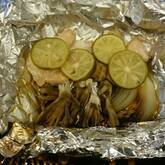 鮭のスダチホイル焼き