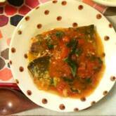 イワシのトマト煮込み