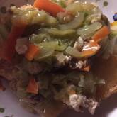 おこげのあんかけ