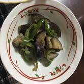 ナスとピーマンのみそマヨ炒め