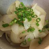 レンジ蒸し玉ネギ