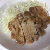 豚のみそ漬け焼き