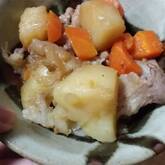 豚肉で肉ジャガ