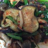 ナスの簡単キムチ和え