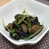 ナスのゴマ和え