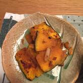 カボチャのカレーバター炒め