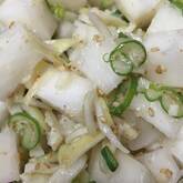 混ぜるだけで一品完成！やみつき大根のナムル