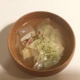 たっぷりキャベツのスープ