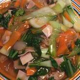 子供に人気！チンゲン菜と豚肉の中華炒め 野菜たっぷり