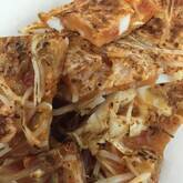 モヤシのピリ辛チヂミ