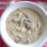 野菜たっぷりクラムチャウダー