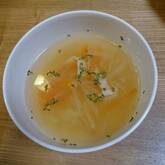 たっぷりせん切り野菜のスープ