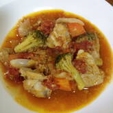 チキンと野菜のトマト煮込み