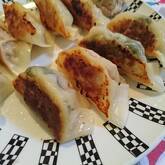 大きなキャベツ餃子