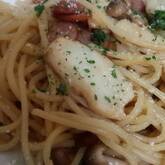 キノコの和風パスタ