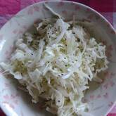 キャベツのモミサラダ