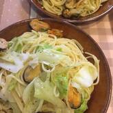 春キャベツとアサリの春パスタ