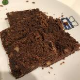 栗とクルミのブラウニー