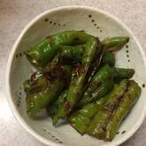 シシトウのおかか和え