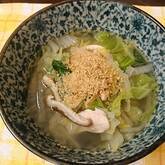 白菜と鶏むね肉のスープ